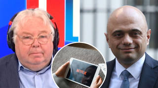 Nick Ferrari asked Mr Javid about his comments about the NHS being like Netflix