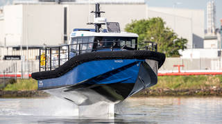 The Artemis Technologies workboat