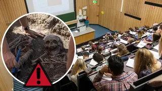 University of York issued a content warning for it's archaeology students