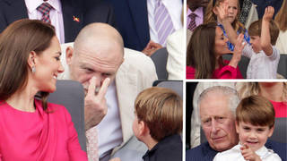Mike Tindall has said Prince Louis was on a 'sugar high' during the Jubilee Pageant