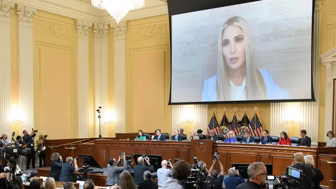 Ivanka Trump said she accepted Bill Barr&squot;s testimony that rigged election claims were "bull****"