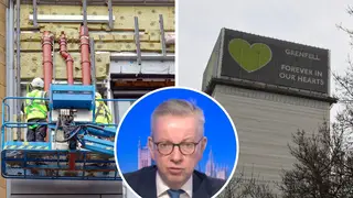 Michael Gove was unable to provide the number of buildings still with dangerous cladding