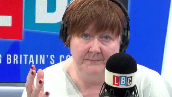 "No, you listen!" Shelagh gets tough will caller during migrant row