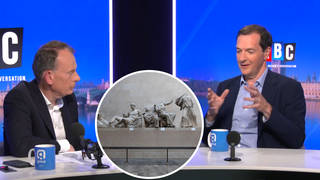 The British Museum Chair was speaking to LBC's Andrew Marr