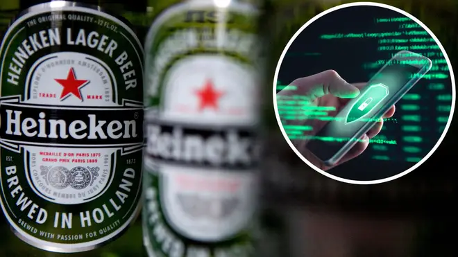 Heineken has denounced a phishing attempt using its brand