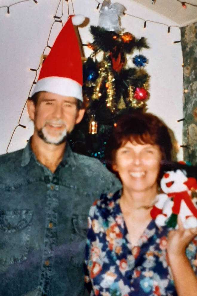 An undated family handout photo of David Hunter, 74, and Janice Hunter, 75