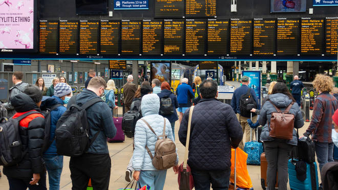 Brits will face days of strike action on the rail network