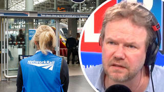 James O'Brien says 'nastiest' argument he hears about rail workers taking industrial action