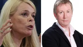 Betsy McCaughey hung up on Nick Abbot during a fiery interview