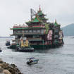 Hong Kong’s Jumbo Floating Restaurant is towed away