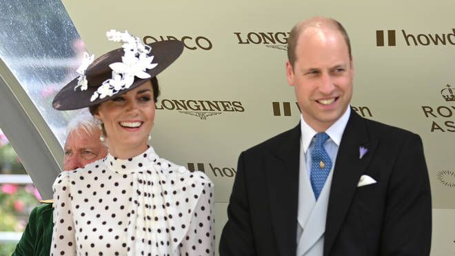 The Duke and Duchess of Cambridge at the royal Ascot