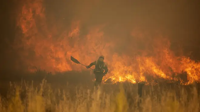 Europe wildfire