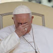 Pope Francis attends his weekly general audience in St Peter’s Square at the Vatican on Wednesday June 22 2022