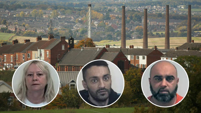 Karen MacGregor, Arshid Hussain (the main gang leader jailed for 35 years) and Basharat Hussain, were all jailed