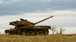 Tank on Salisbury Plain