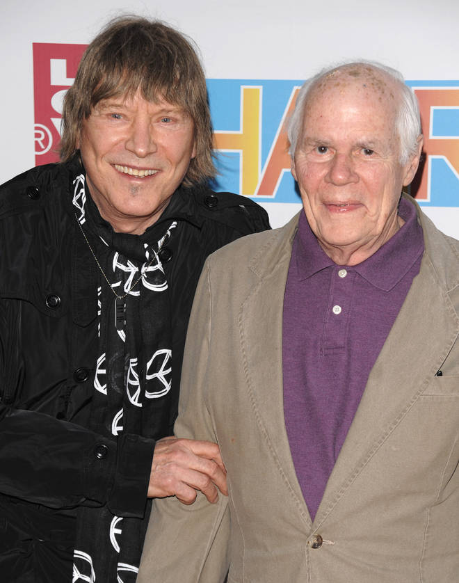 James Rado, left, and Galt MacDermot attend the opening night of the Broadway musical Hair in New York on March 31n 2009