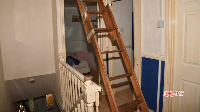 The victims were locked in the couple's house forced to live in the loft