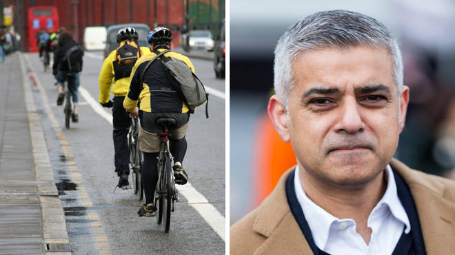 Drivers will be fined for crossing into cycle lanes in London