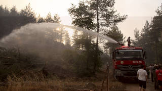 Turkey Wildfire