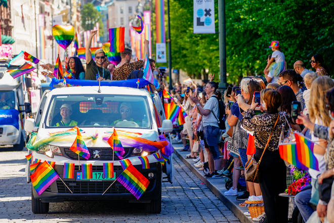Last year's Pride event in Oslo