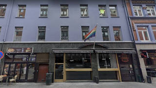 The shooting took place outside London Bar, a popular gay nightclub