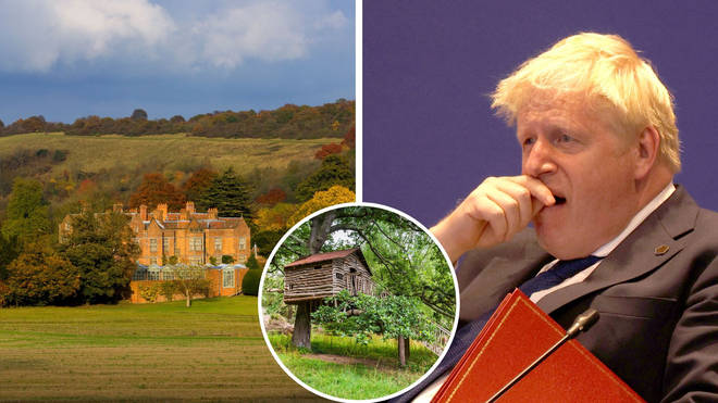 Boris Johnson ducked questions over a £150,000 bulletproof treehouse