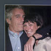A photo of Jeffrey Epstein and Ghislaine Maxwell