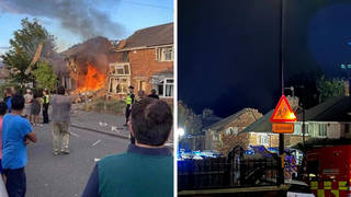A man is fighting for his life after an explosion in Birmingham