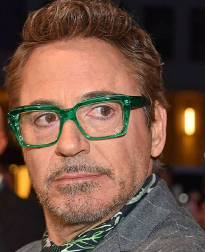 Robert Downey Jr wearing Kirk & Kirk glasses (Kirk & Kirk/PA)