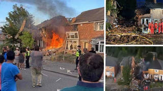 A man is fighting for his life after an explosion in Birmingham