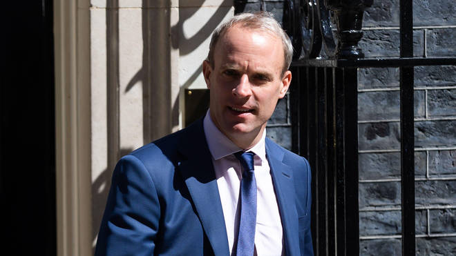 Justice minister Dominic Raab.
