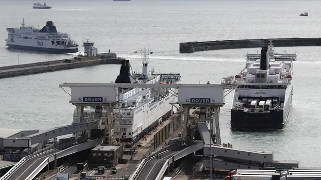 Dover ferry port