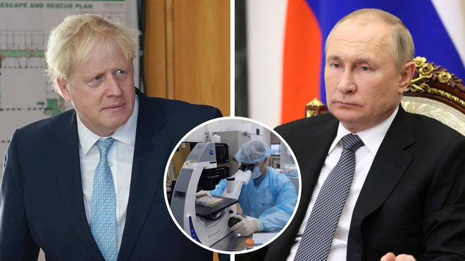 Boris has called on Russian scientists to escape Putin and come to the UK.