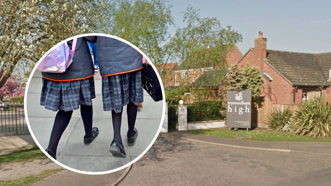 The school has said pupils can wear skirts in summer.
