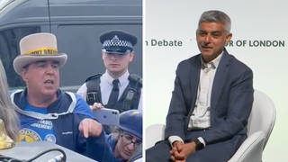 Sadiq Khan said Steve Bray should not be considered a criminal over his protest