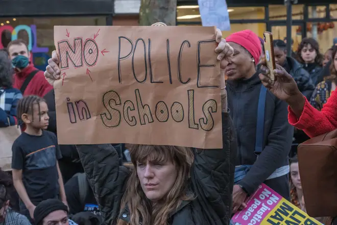 Protests erupted after a black schoolgirl, Child Q, was strip-searched by officers while menstruating.