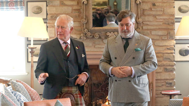 It comes after the Metropolitan Police launched an investigation into an alleged cash-for-honours scandal in February after Charles and his former close confidant, Michael Fawcett, (pictured with Prince Charlies) were reported over the claims.