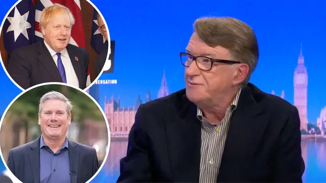 Lord Mandelson has said the country is "in the mood for a bit of seriousness" in Labour because Britons are "fed up with having a scoundrel in Number 10."