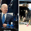 President Joe Biden said the additional US deployments would “send an unmistakable message" to Russia.