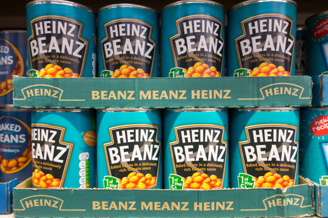 Heinz Beanz have been removed from Tesco shelves.