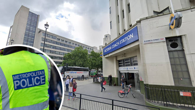 A man has been arrested after an assault on a Polish man outside Victoria Station
