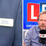 James O'Brien's animated reaction to outrage over Halifax pronoun badges