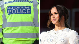 Two police officers were sacked after making several inappropriate jokes, including about the Duchess of Sussex
