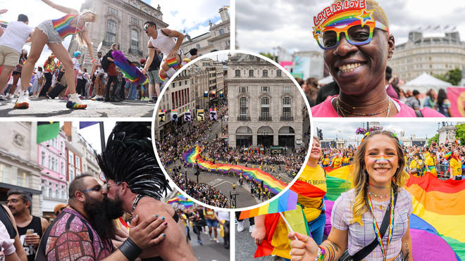 Over a million people gathered in London for the Pride 2022 parade