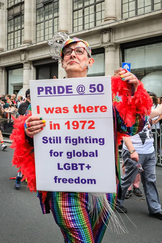 It is 50 years since London's first Pride event