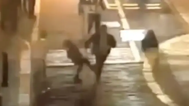 The woman who tripped up a fleeing suspect