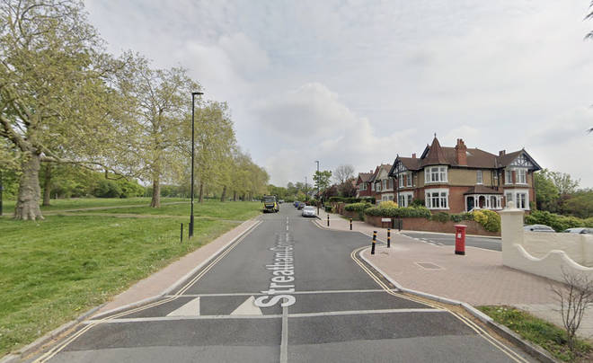 The incident happened at Copley Park, at the junction with Streatham Common South.
