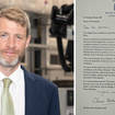 Conservative MP Chris Skidmore has submitted a letter of no confidence in Prime Minister Boris Johnson