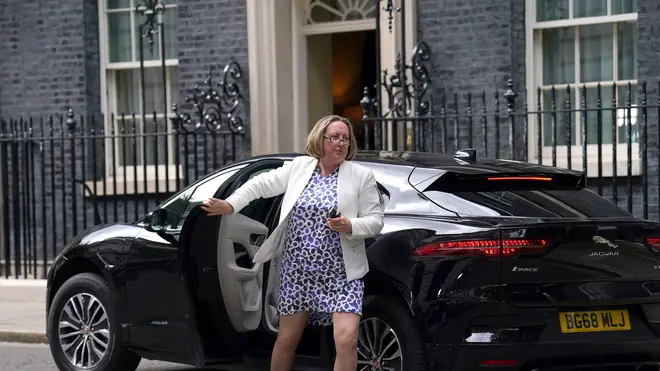 Anne-Marie Trevelyan arriving at No10