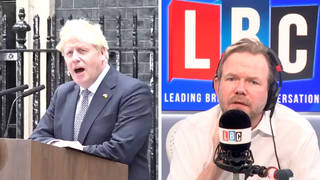 James O'Brien's instant reaction to Boris Johnson's resignation speech